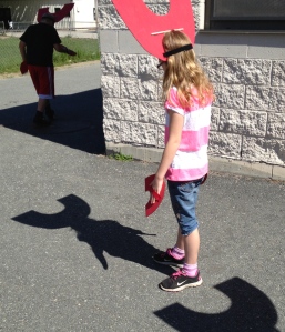 Upon stepping outside, we learned that Magnatives make cool shadows.